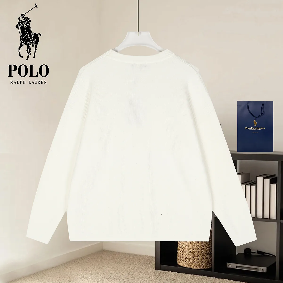 Polo Ralph Lauren Embroidered Logo Knit Sweater D18022875 — view 2
