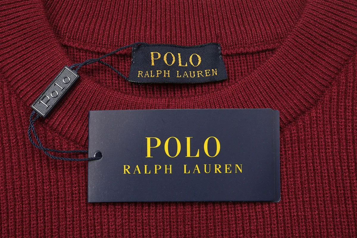 Polo Ralph Lauren Embroidered Logo Ribbed Knit Sweater D18022872 — view 3