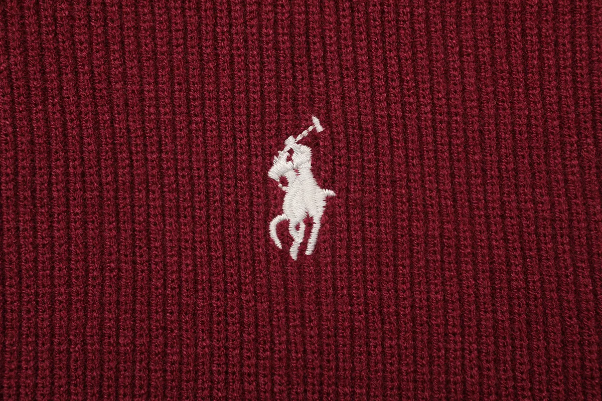 Polo Ralph Lauren Embroidered Logo Ribbed Knit Sweater D18022872 — view 5