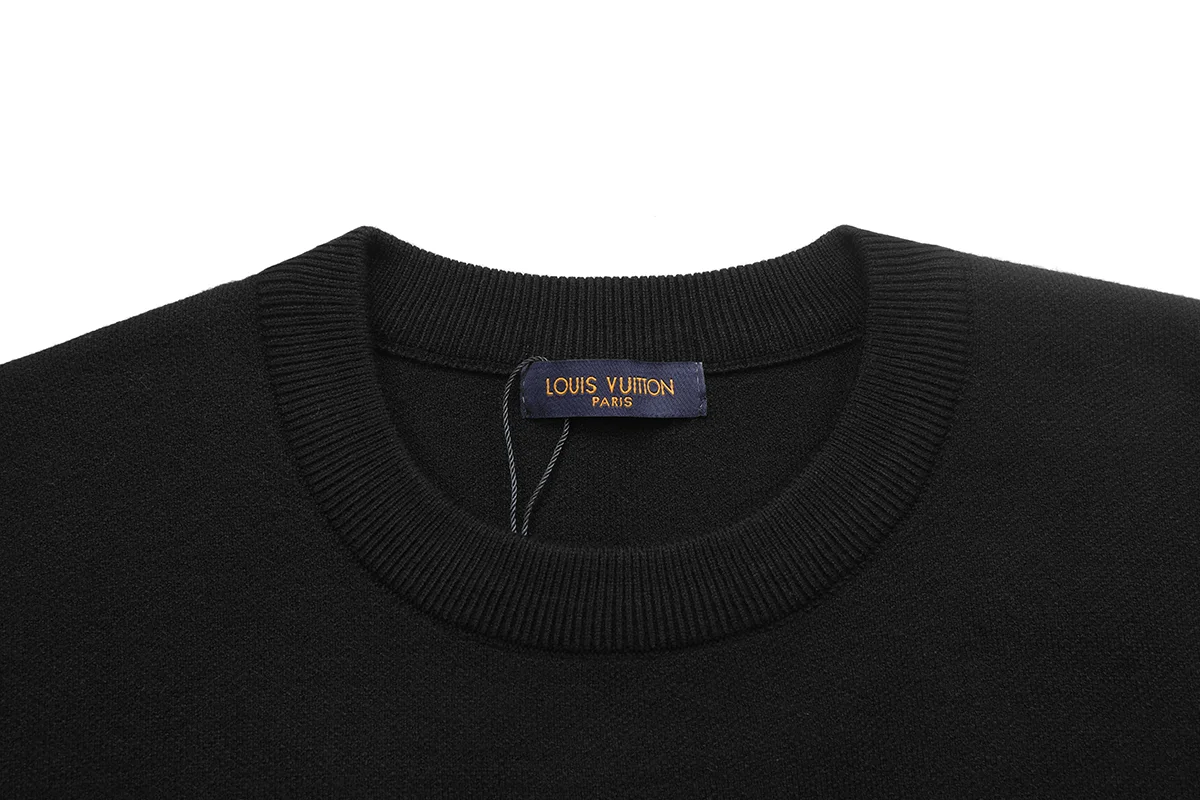 Monogram Intarsia Sleeve Wool Sweater D18522885 — view 3