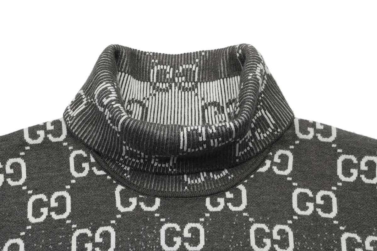 GG Monogram Wool Roll-Neck Sweater D19022949 — view 3