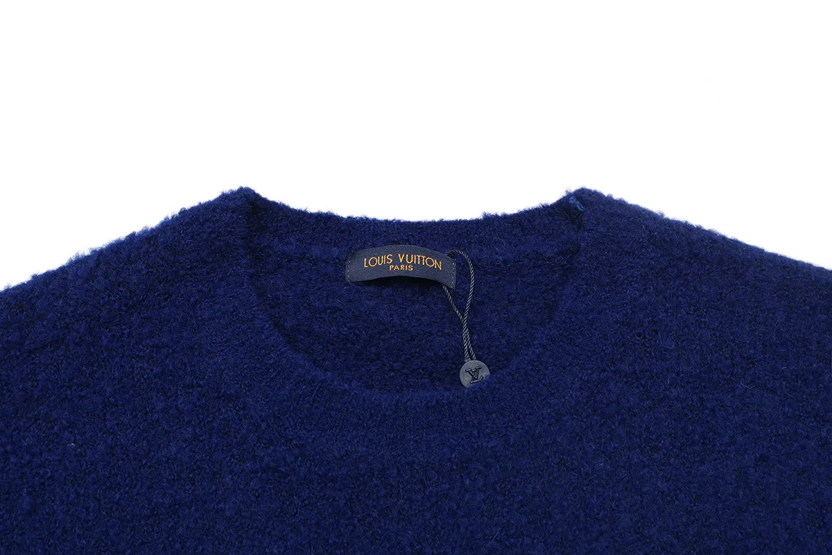Logo Intarsia Wool-Blend Crew-Neck Sweater D19022888 — view 3