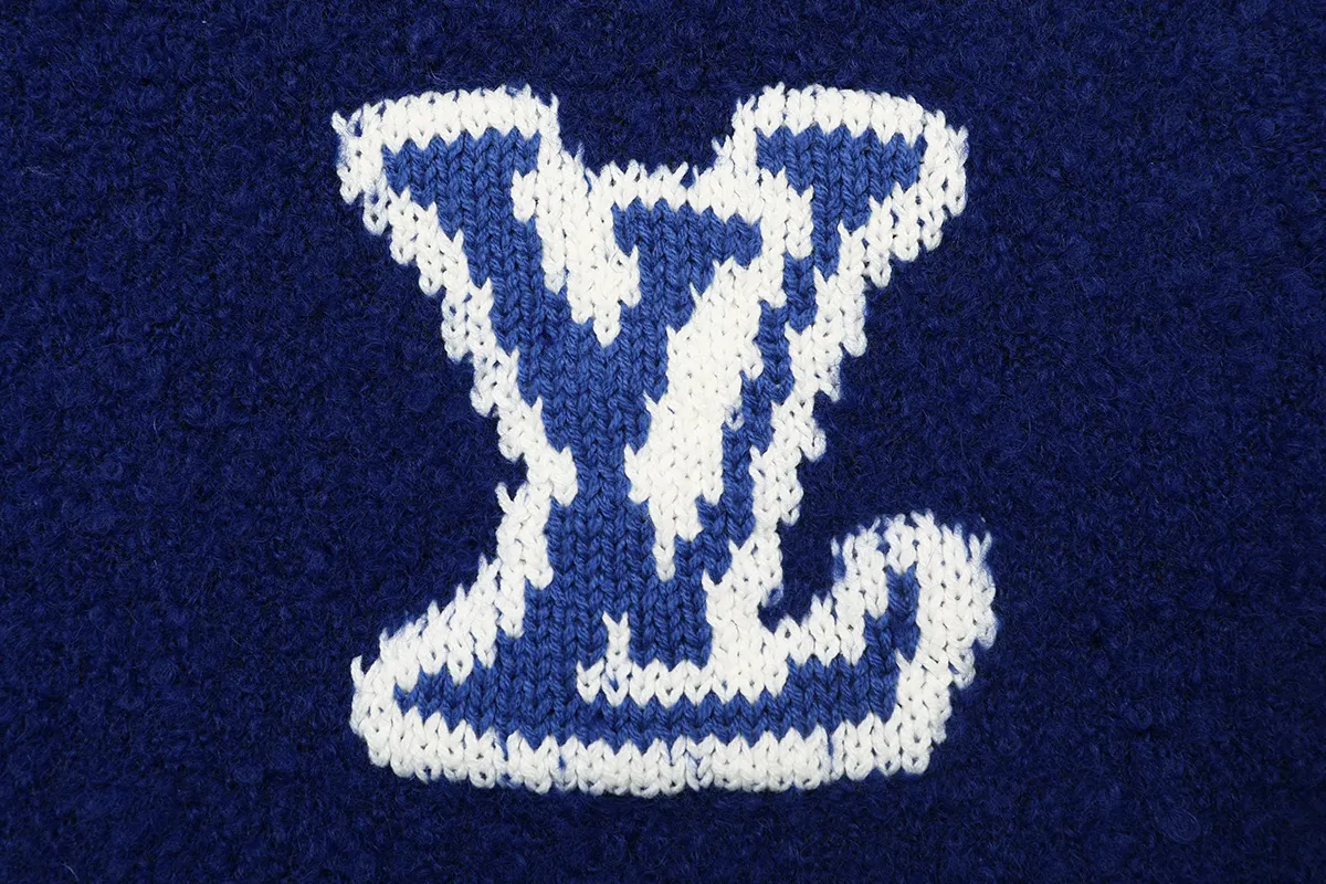 Logo Intarsia Wool-Blend Crew-Neck Sweater D19022888 — view 5