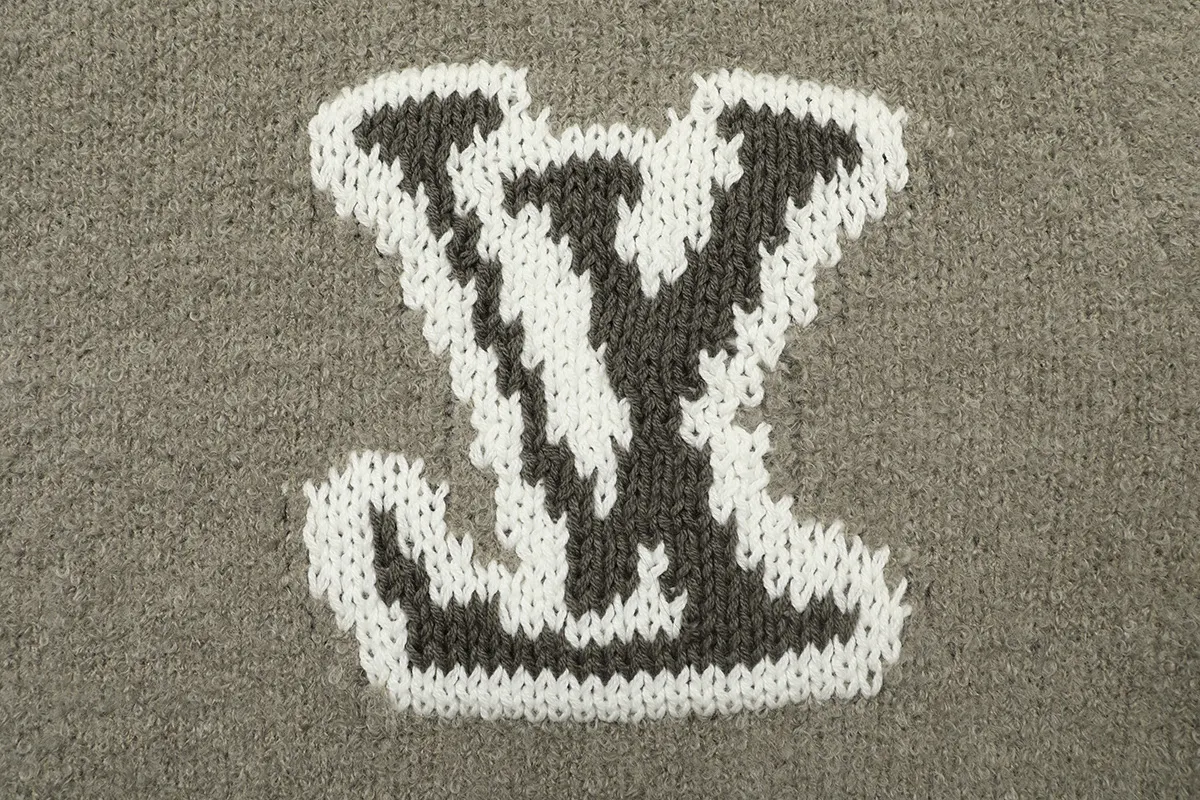 Logo Intarsia Wool-Blend Crew-Neck Sweater D19022887 — view 7