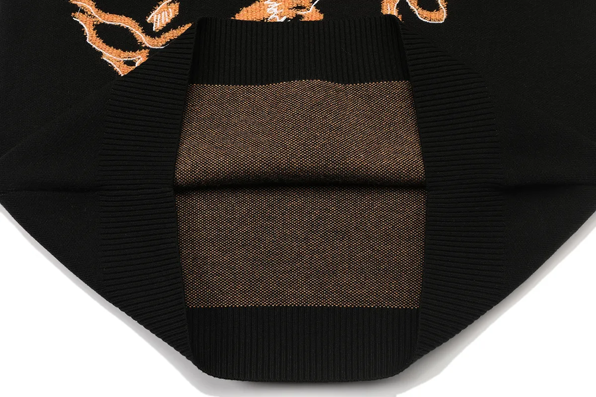 EKD Intarsia Wool-Blend Crew-Neck Sweater D20022867 — view 7