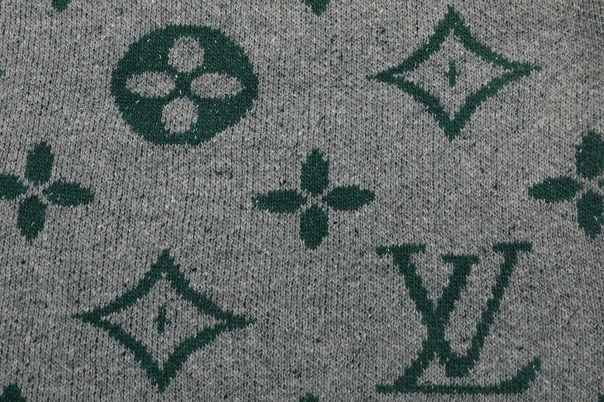 Monogram Jacquard Crew-Neck Sweater D20022901 — view 5