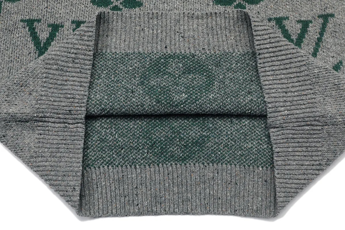 Monogram Jacquard Crew-Neck Sweater D20022901 — view 8