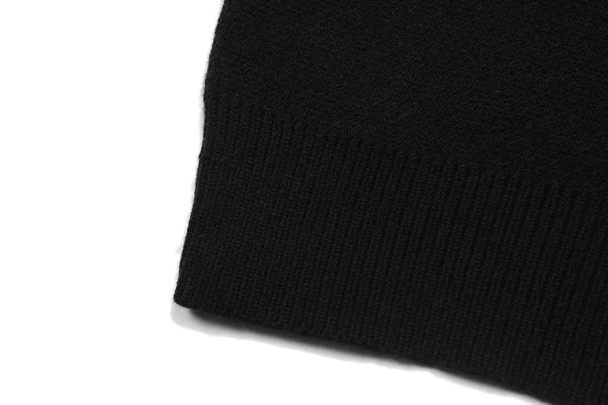 Logo Chenille Embroidery Knit Sweater D20022918 — view 7