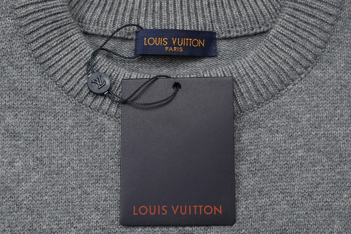Logo Jacquard Crew-Neck Sweater D20022919 — view 3