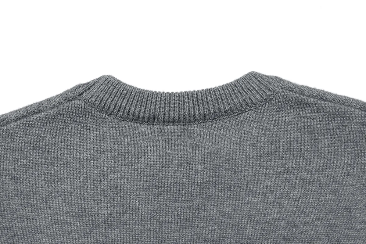 Logo Jacquard Crew-Neck Sweater D20022919 — view 4