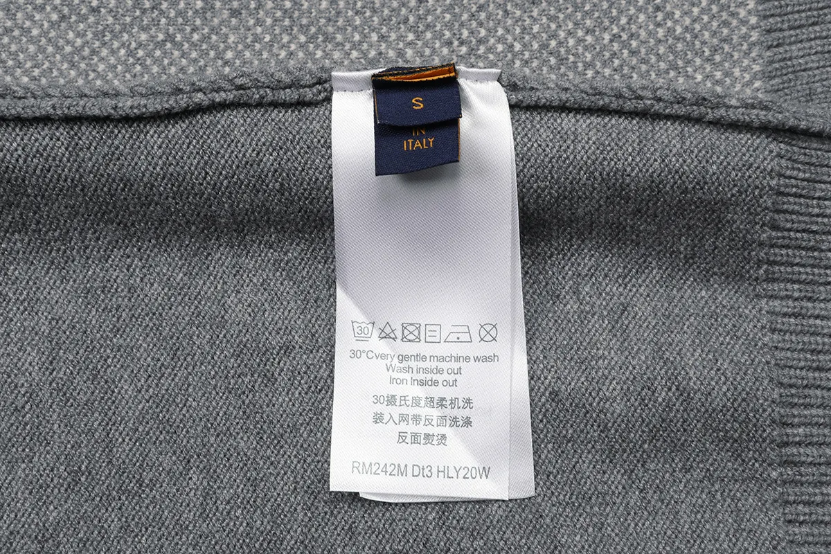 Logo Jacquard Crew-Neck Sweater D20022919 — view 8