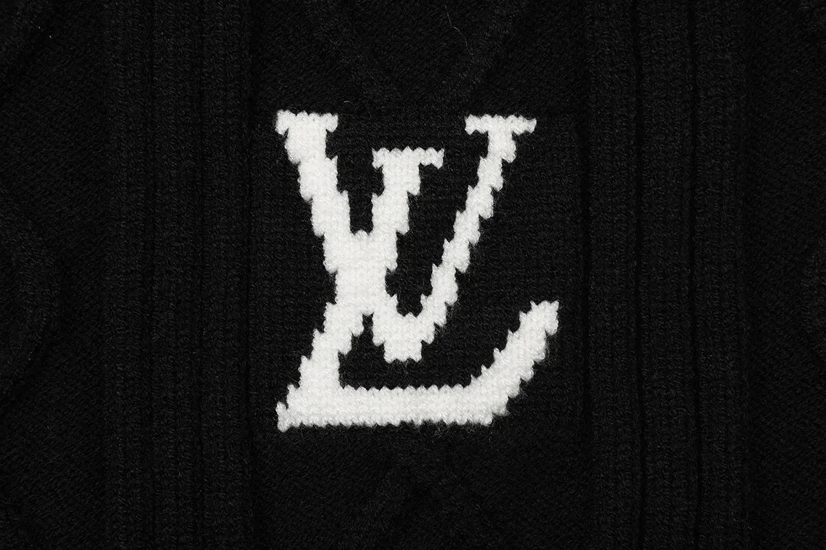 Monogram Jacquard Crew-Neck Sweater D21022908 — view 5