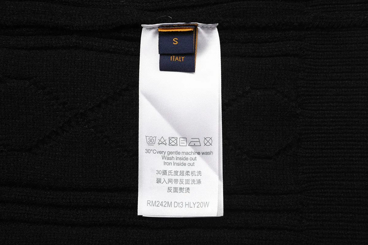Monogram Jacquard Crew-Neck Sweater D21022908 — view 8