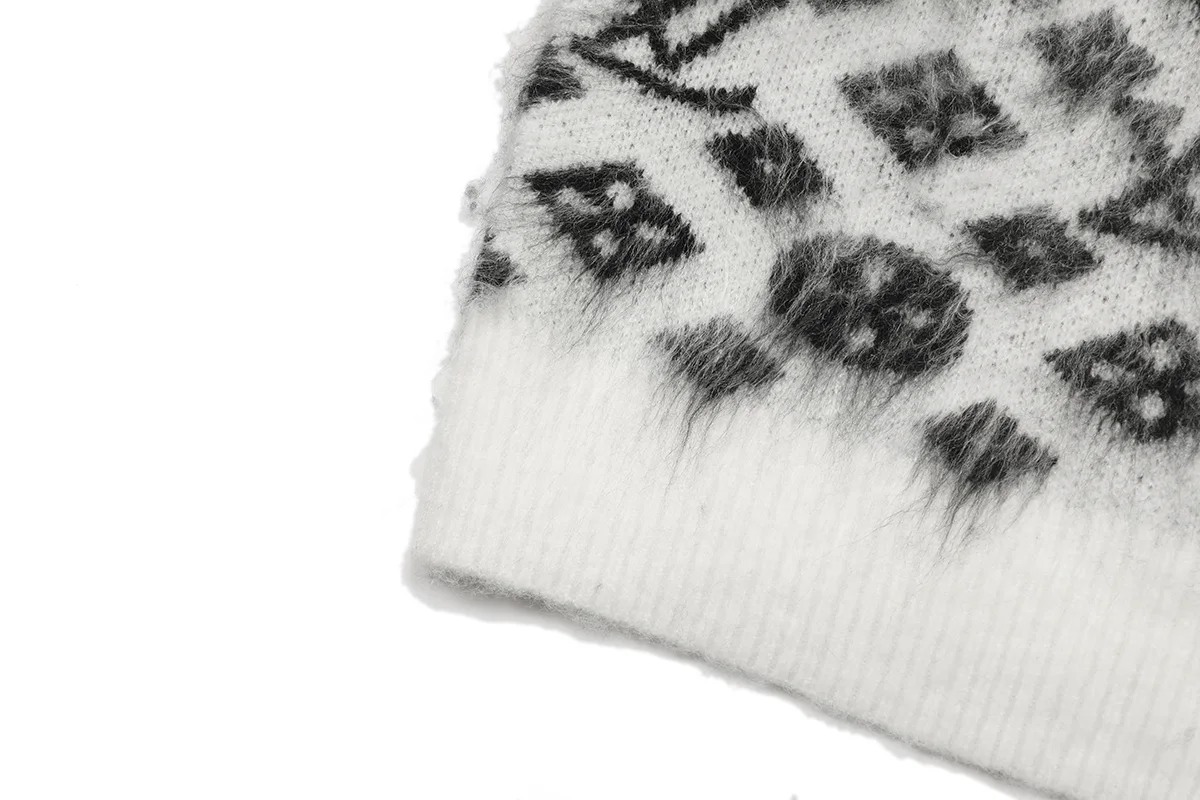 Monogram Jacquard Knit Cardigan D21022906 — view 6