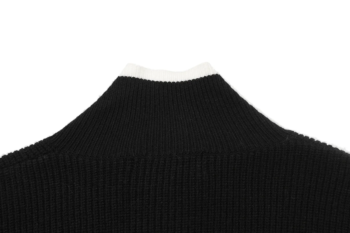 Zip-Up Merino Wool Cardigan D22022883 — view 4