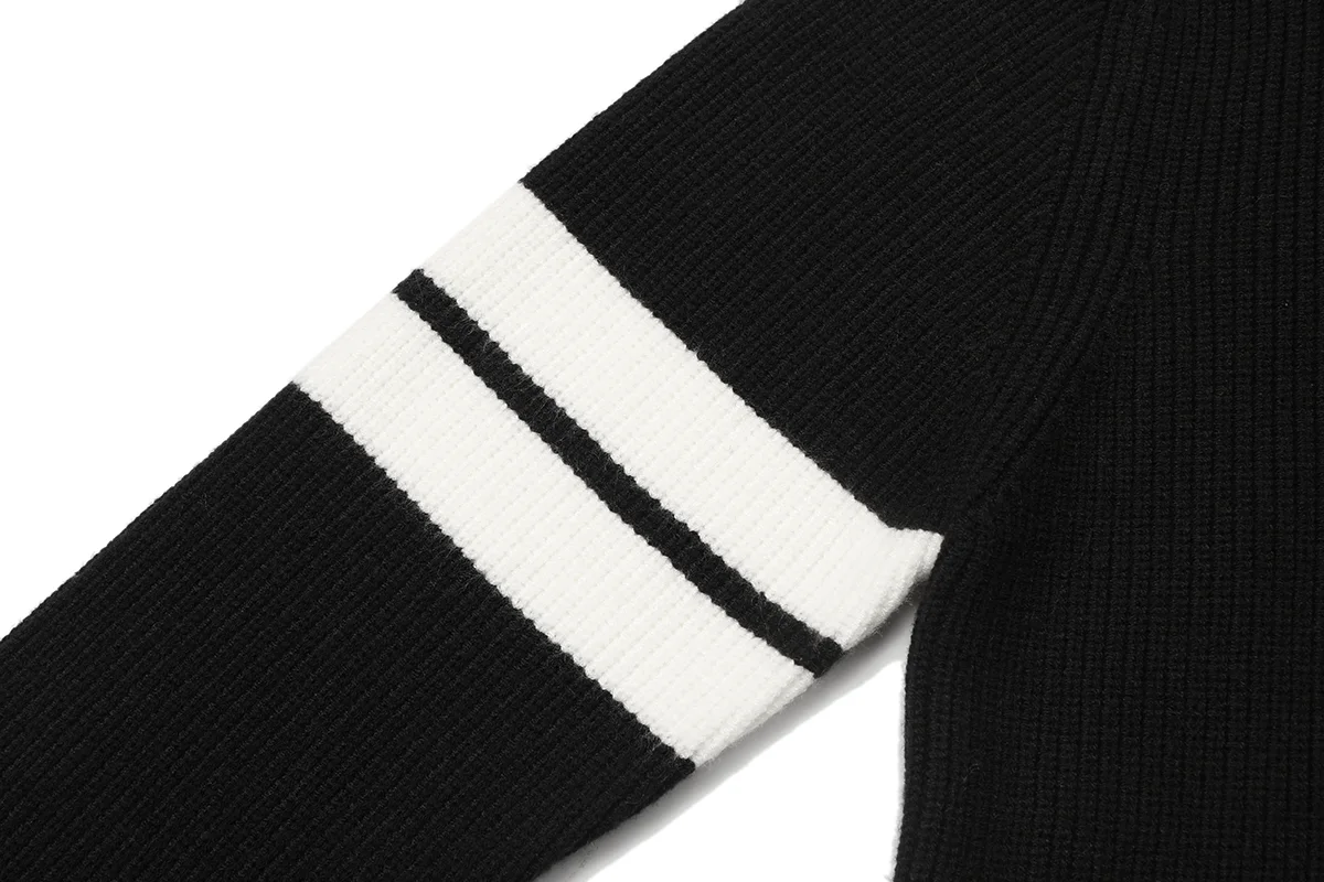 Zip-Up Merino Wool Cardigan D22022883 — view 5