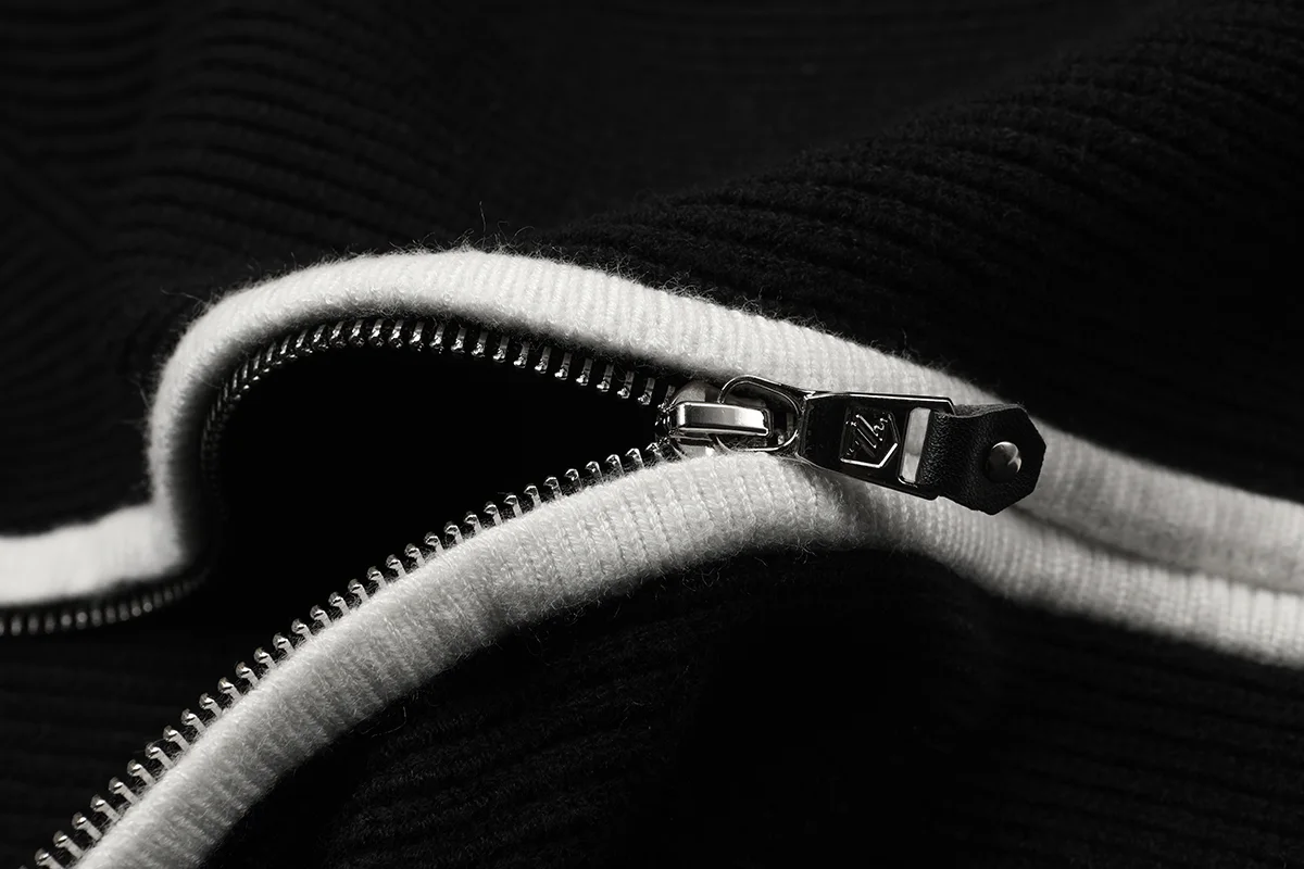 Zip-Up Merino Wool Cardigan D22022883 — view 7