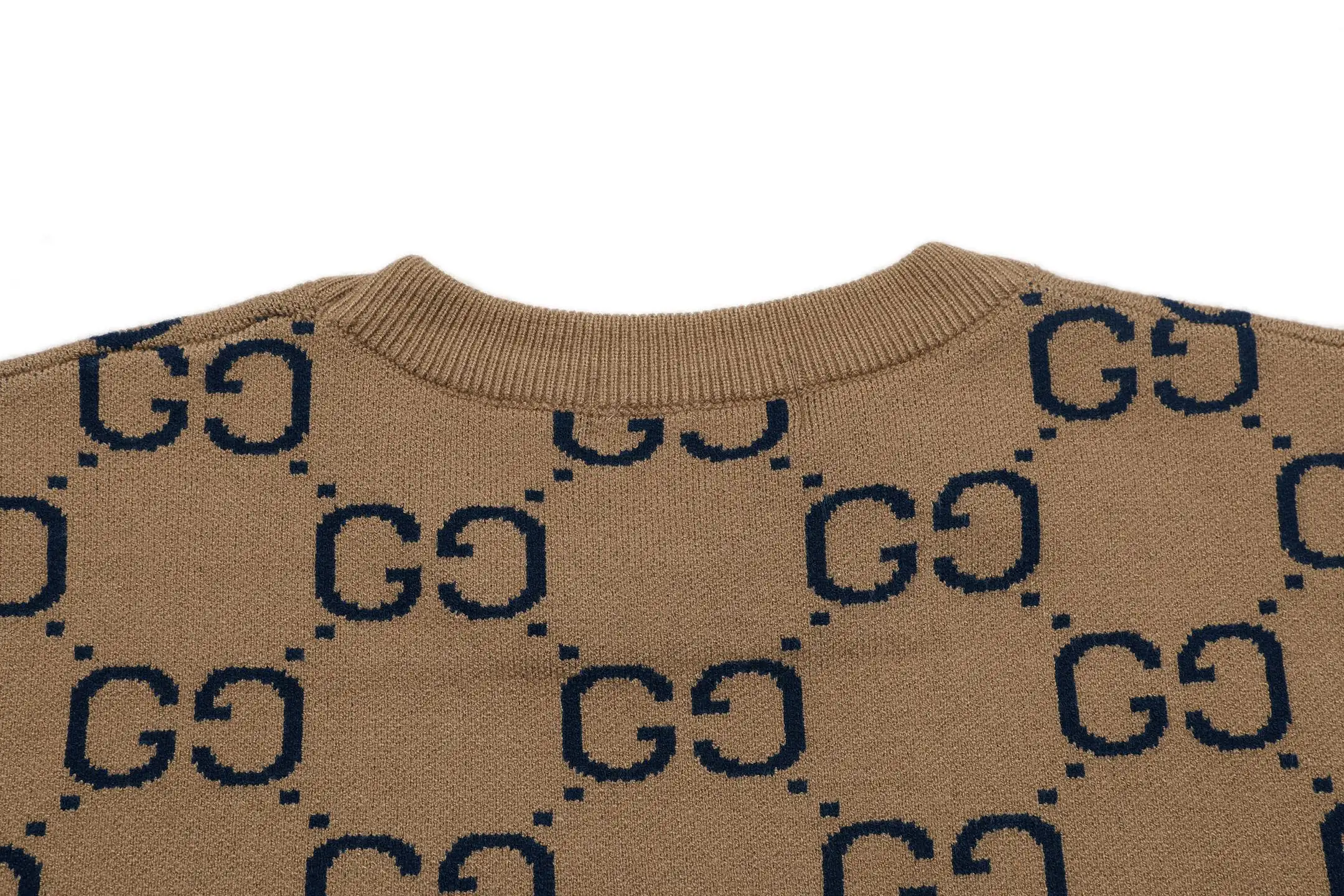GG Monogram Jacquard Wool Sweater D18022929 — view 4
