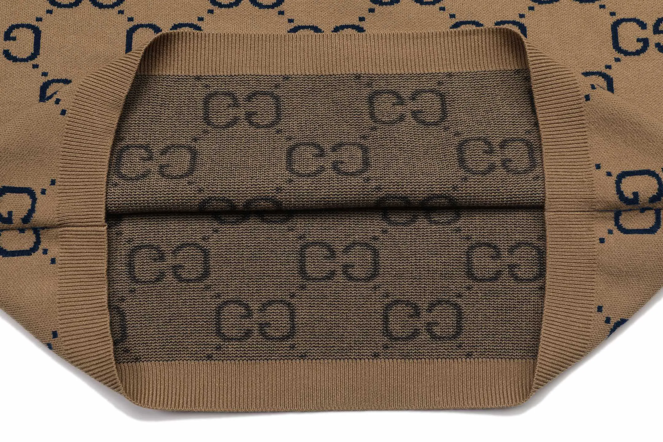 GG Monogram Jacquard Wool Sweater D18022929 — view 7