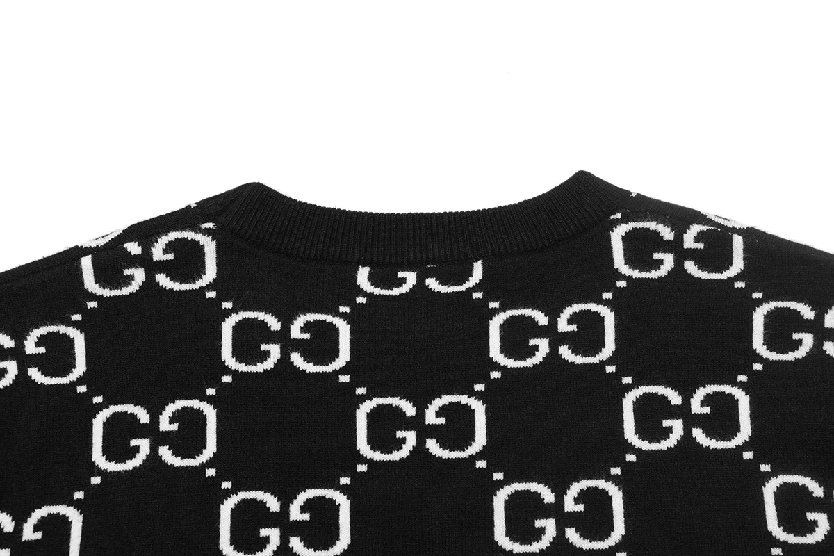 GG Monogram Jacquard Wool Sweater D18022933 — view 4