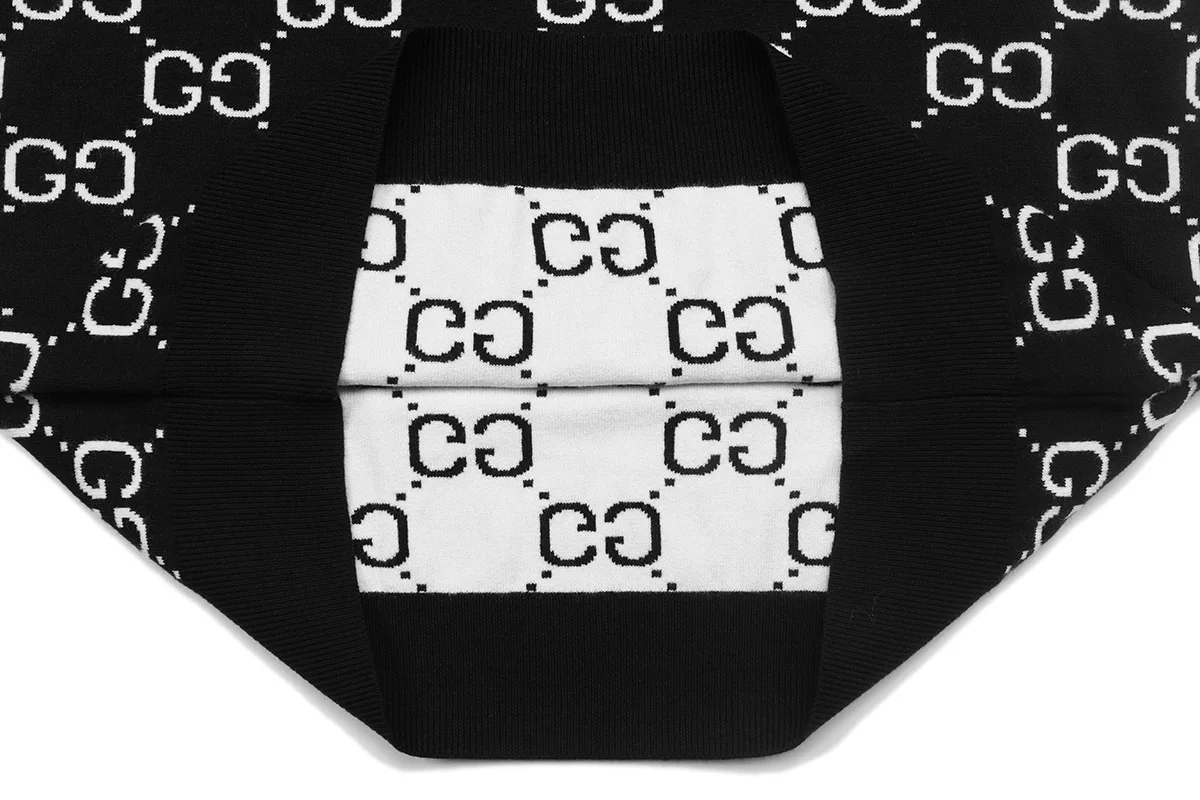 GG Monogram Jacquard Wool Sweater D18022933 — view 7