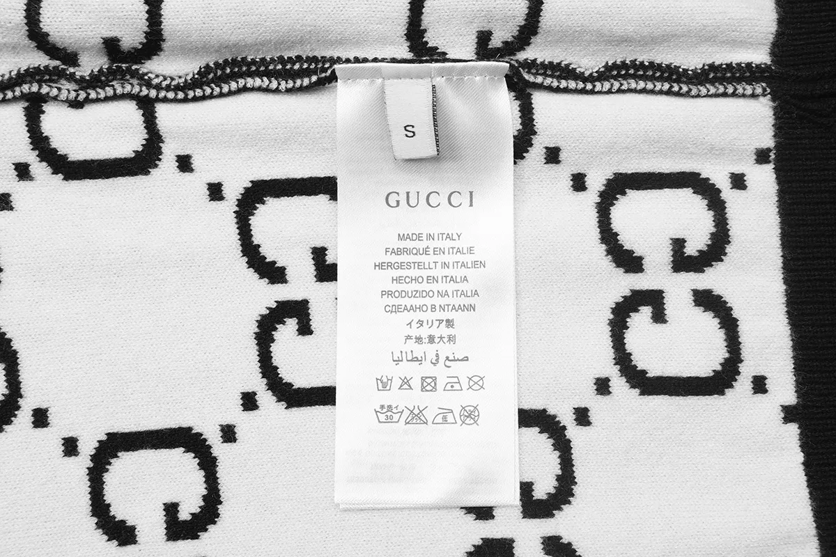 GG Monogram Jacquard Wool Sweater D18022933 — view 8