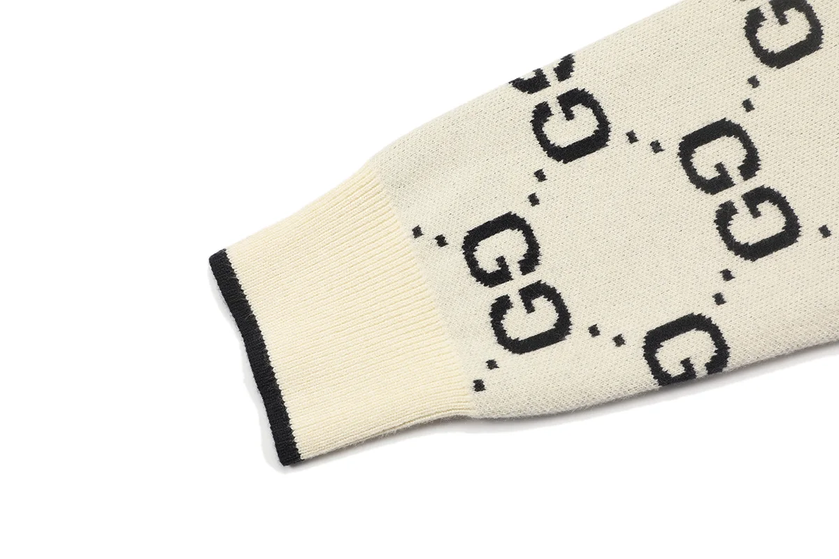 GG Monogram Jacquard Knit Sweater D18522947 — view 5