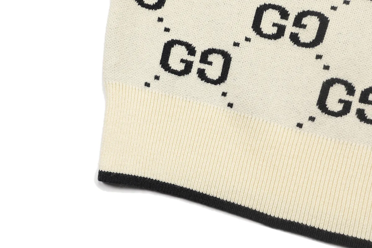 GG Monogram Jacquard Knit Sweater D18522947 — view 6