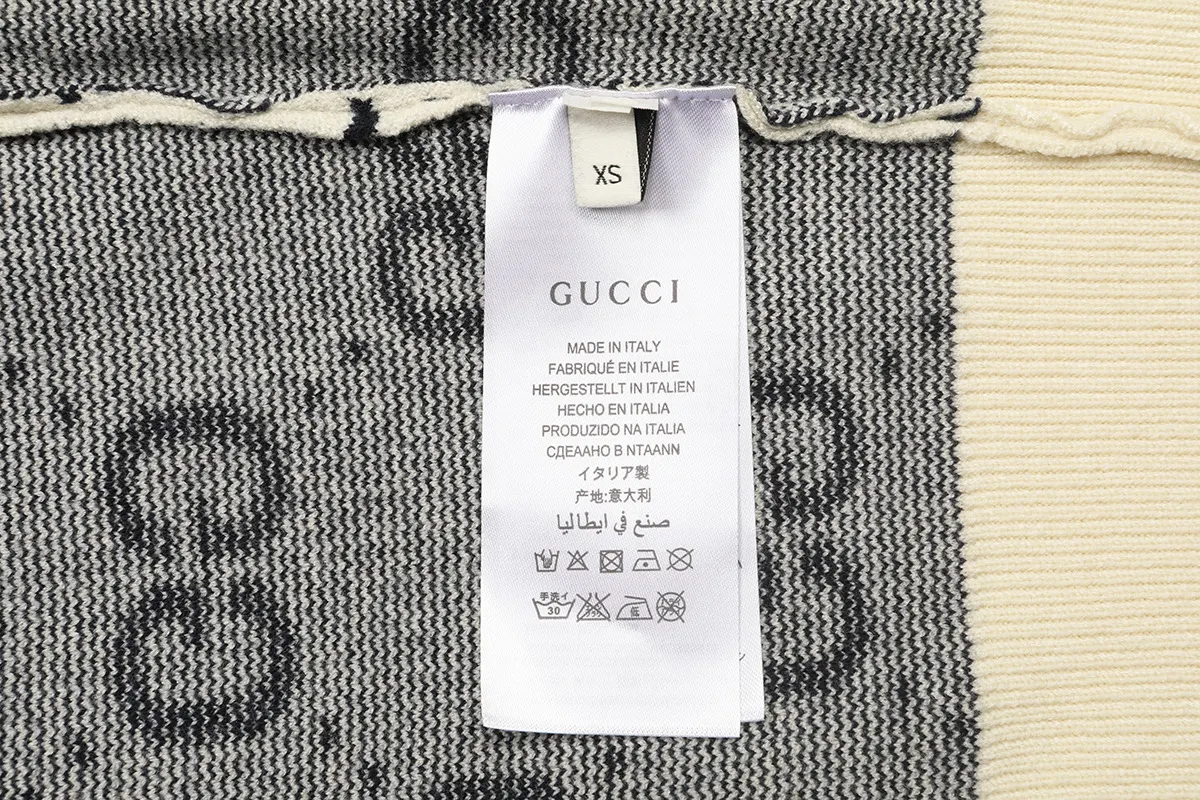 GG Monogram Jacquard Knit Sweater D18522947 — view 8