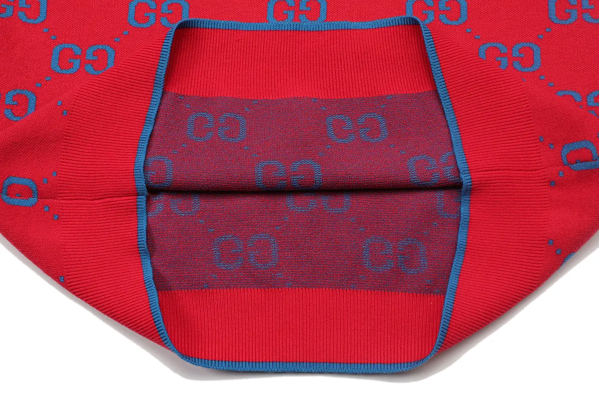 GG Monogram Jacquard Cotton Knit Sweater D18522948 — view 7
