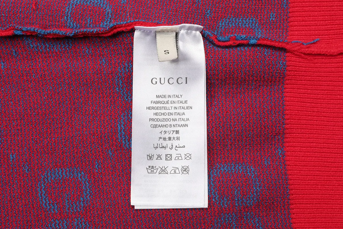 GG Monogram Jacquard Cotton Knit Sweater D18522948 — view 8