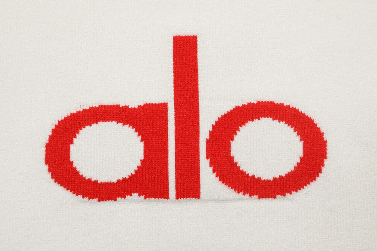 Logo Jacquard Short-Sleeve Knit Sweater D18522922 — view 5