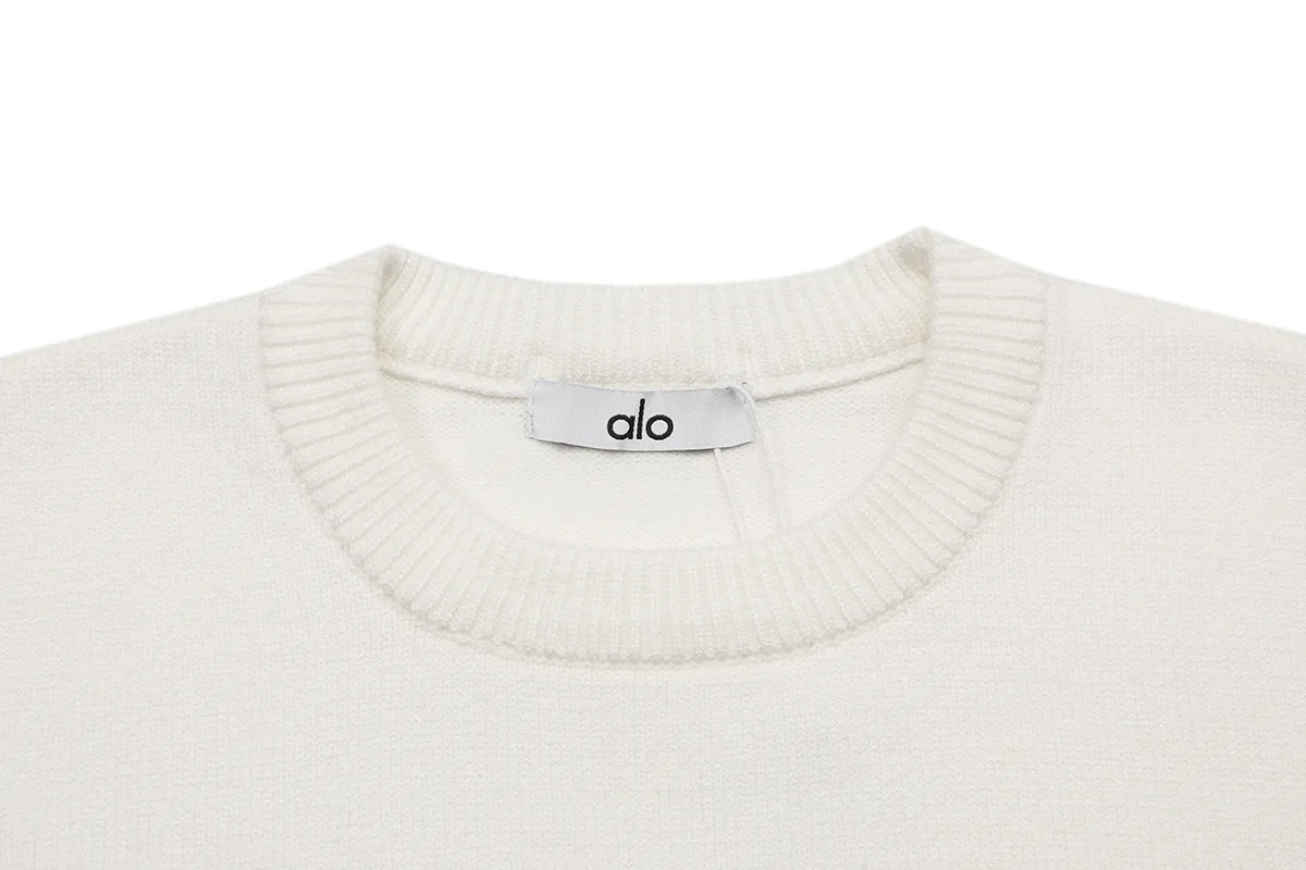 Logo Jacquard Cotton Knit Sweater D18522924 — view 3