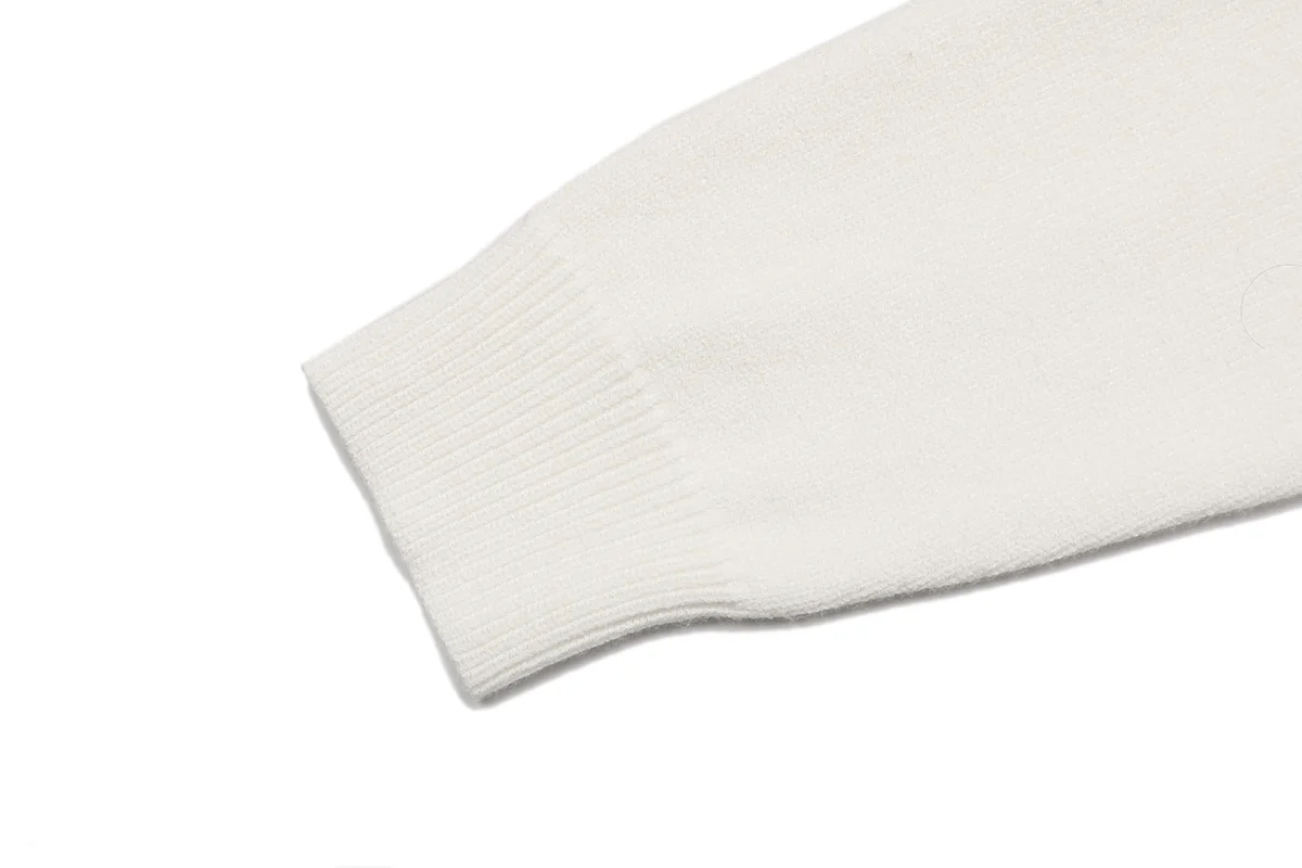 Logo Jacquard Cotton Knit Sweater D18522924 — view 5