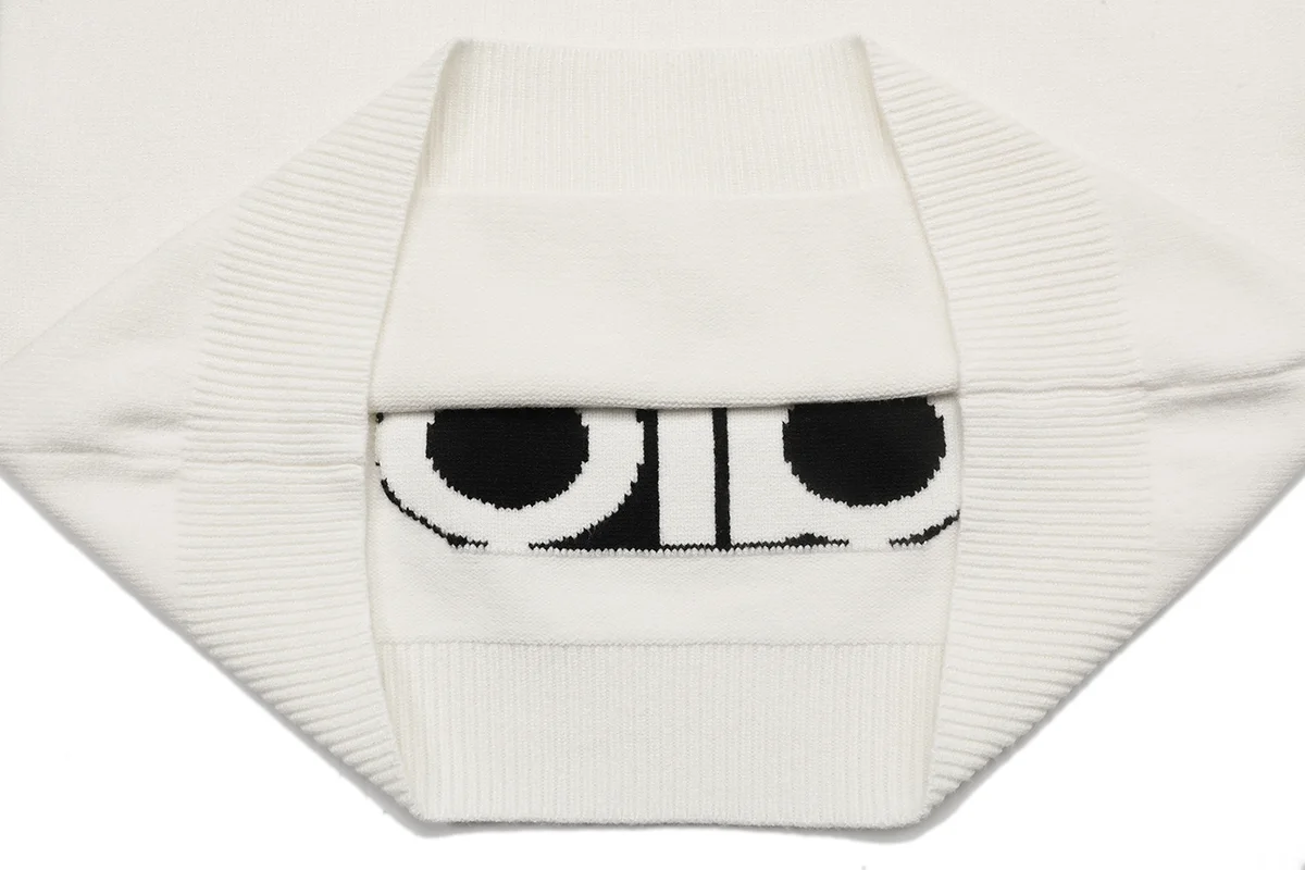 Logo Jacquard Cotton Knit Sweater D18522924 — view 7