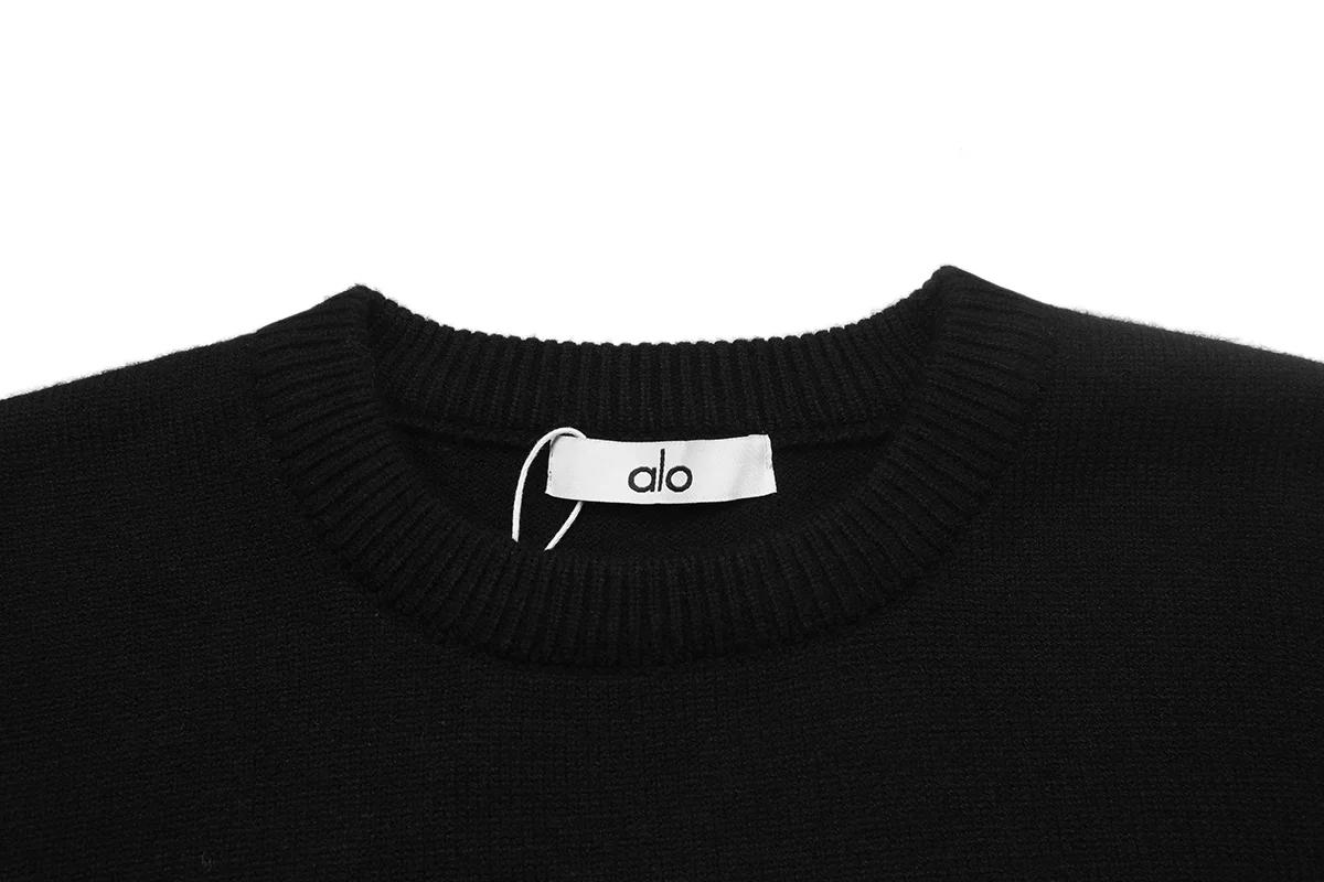 Alo Yoga Logo Intarsia Knit Sweater D18522925 — view 3