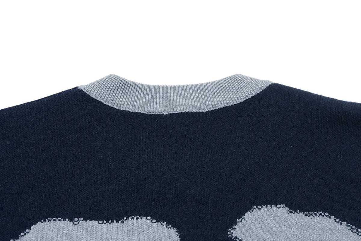 Logo Jacquard Ombré Knit Sweater D18522916 — view 4