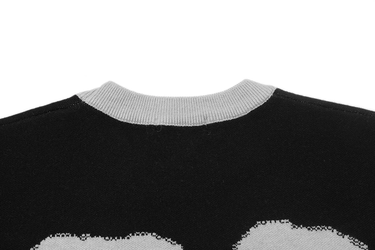 Gradient Jacquard Crew-Neck Sweater D18522915 — view 4