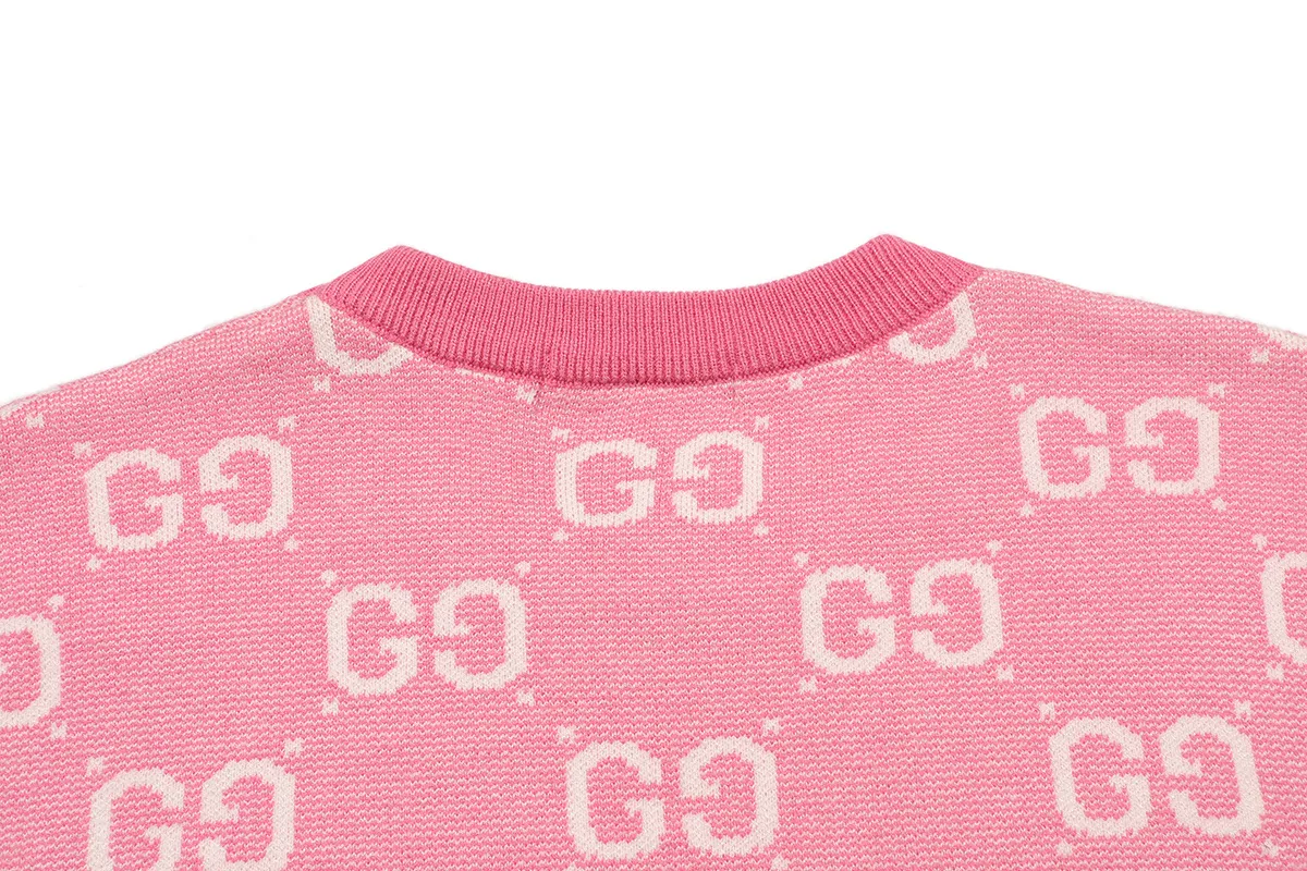 GG Monogram Jacquard Cotton Knit Sweater D19022941 — view 4