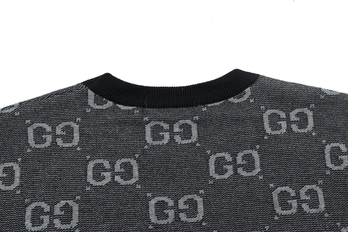 GG Jacquard Cotton Knit Sweater D19022942 — view 4