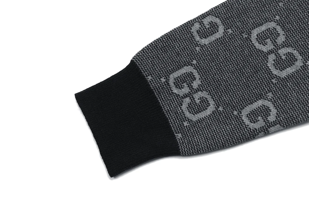 GG Jacquard Cotton Knit Sweater D19022942 — view 5
