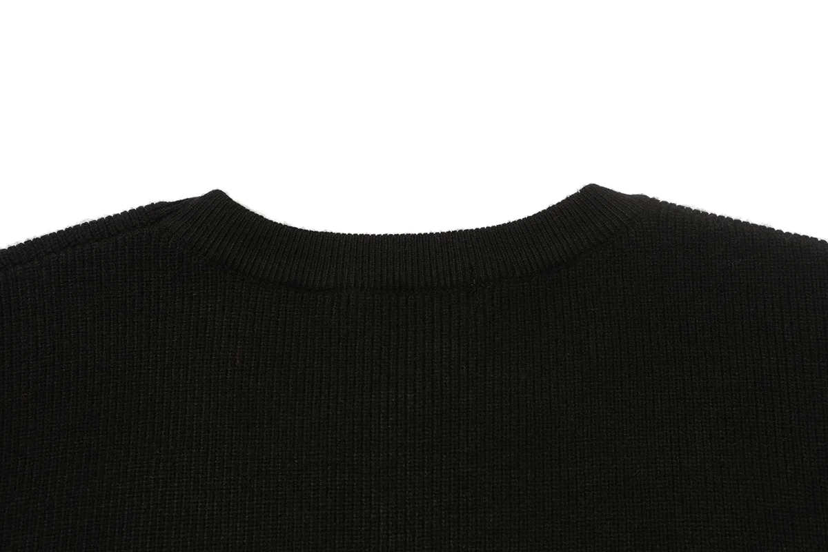Logo Jacquard Crew-Neck Knit Sweater D19022945 — view 4