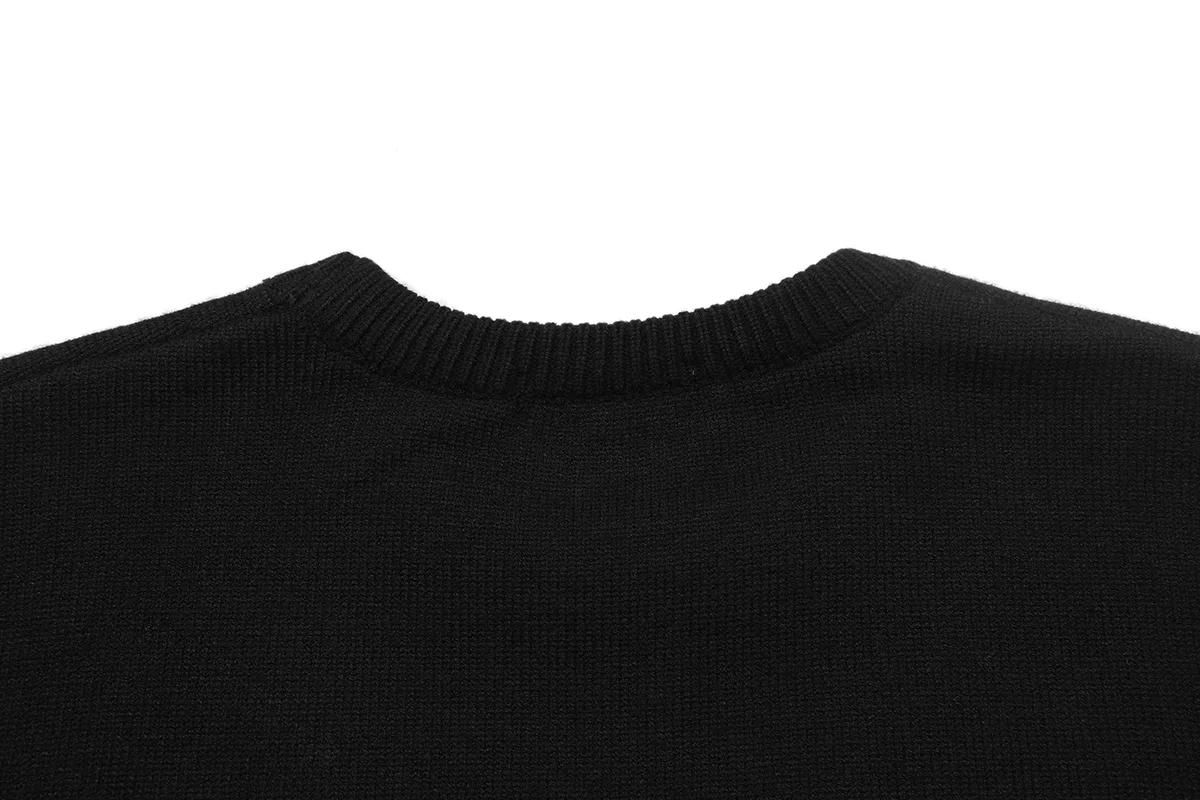 Logo Smiley Intarsia Knit Sweater D19022944 — view 4