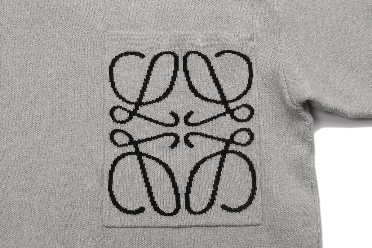 Anagram Pocket Modal-Blend Sweater D19022878 — view 5