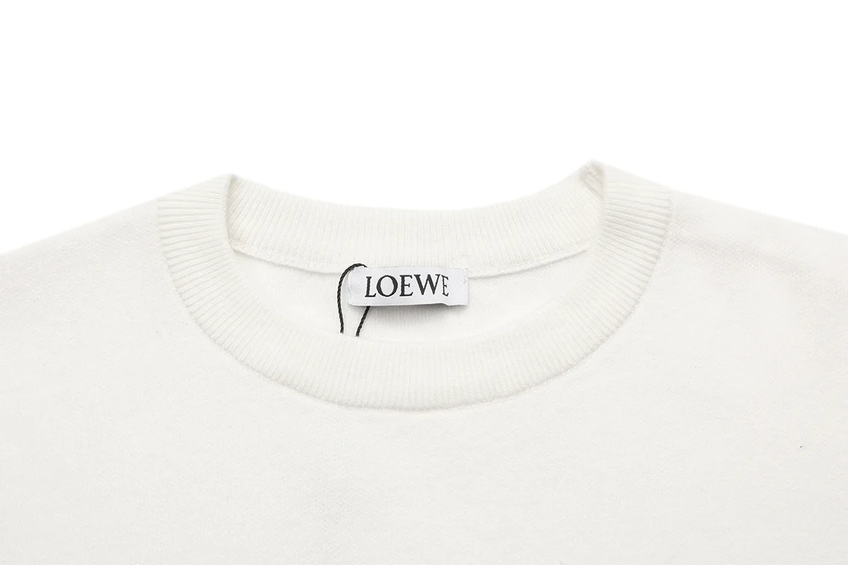 Anagram Pocket Modal-Blend Sweater D19022879 — view 3