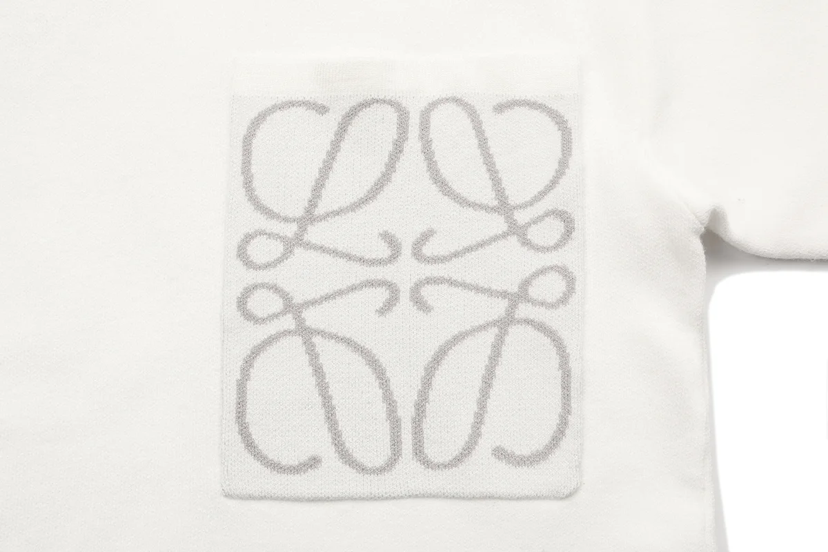 Anagram Pocket Modal-Blend Sweater D19022879 — view 5