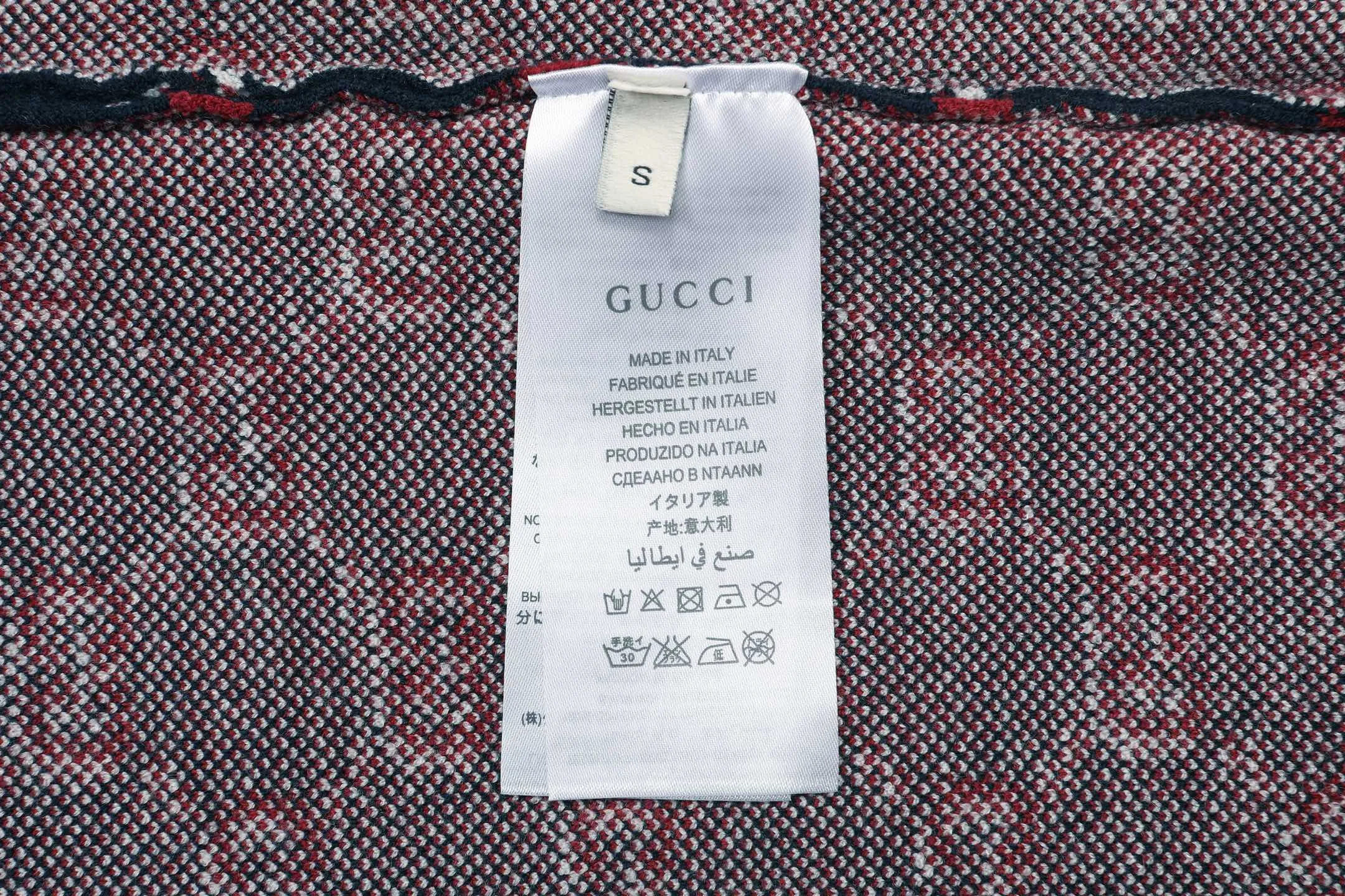 GG Monogram Jacquard Cotton Knit Sweater D19522930 — view 8