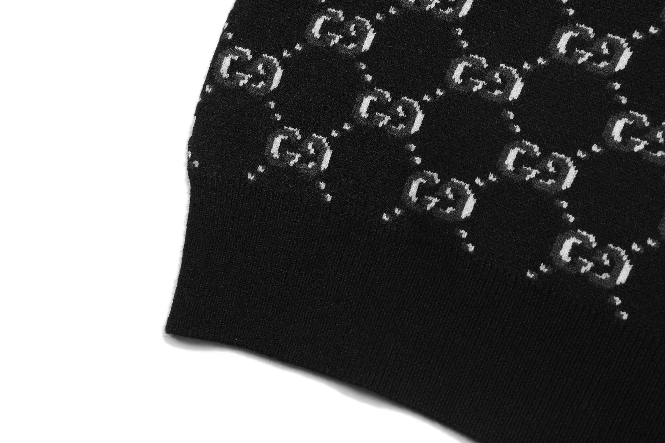 GG Monogram Jacquard Cotton Sweater D19522931 — view 6