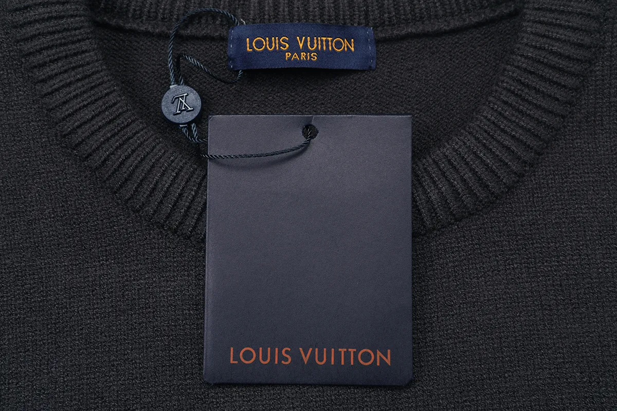 Logo Jacquard Crew-Neck Knit Sweater D20022920 — view 3