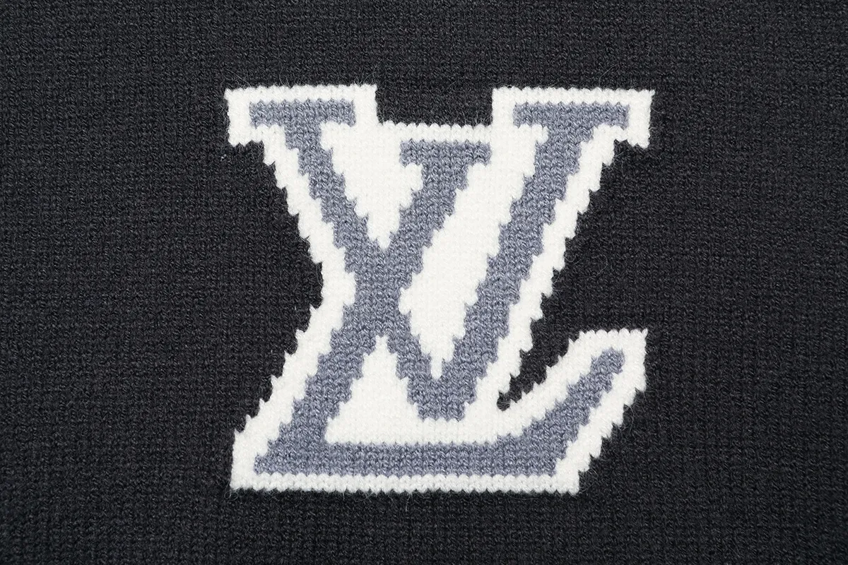 Logo Jacquard Crew-Neck Knit Sweater D20022920 — view 4